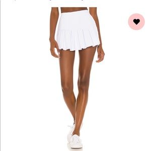 Revolve White skort